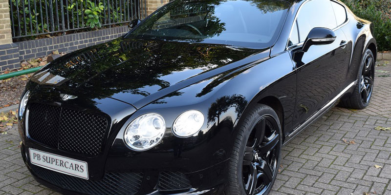 Bentley rental online with PB Supercars