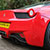 Ferrari 458  for hire online at PB Supercars. Rent this Ferrari 458 Italia online today