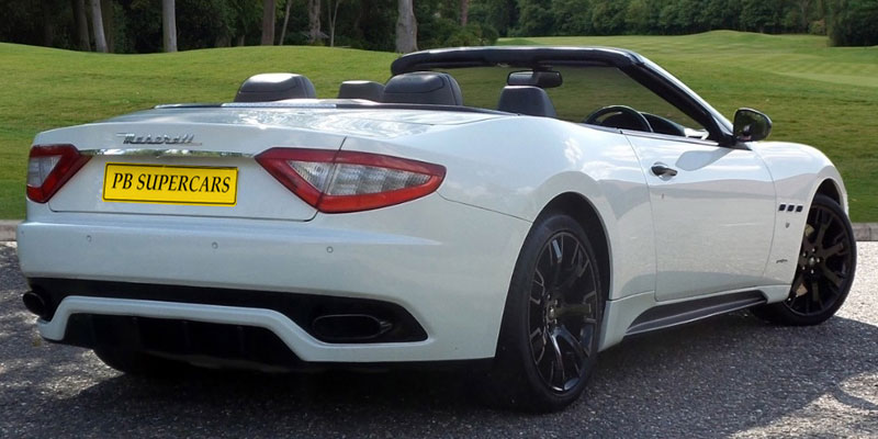 Maserati Gran Cabrio Hire Back