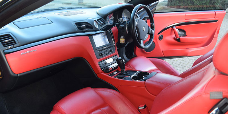 Maserati Gran Turismo Hire Passenger Seat