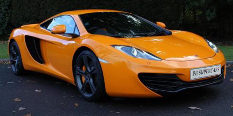 Mclaren Mp4 12c Hire Pb Supercar Hire