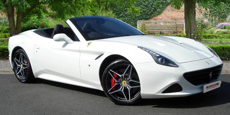 Ferrari Hire at PB Supercars. Hire this California