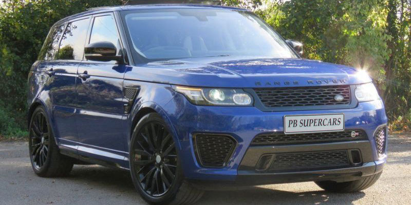Range Rover Sport SVR Front Driver Side