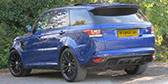Range Rover Sport SVR Rear Passenger