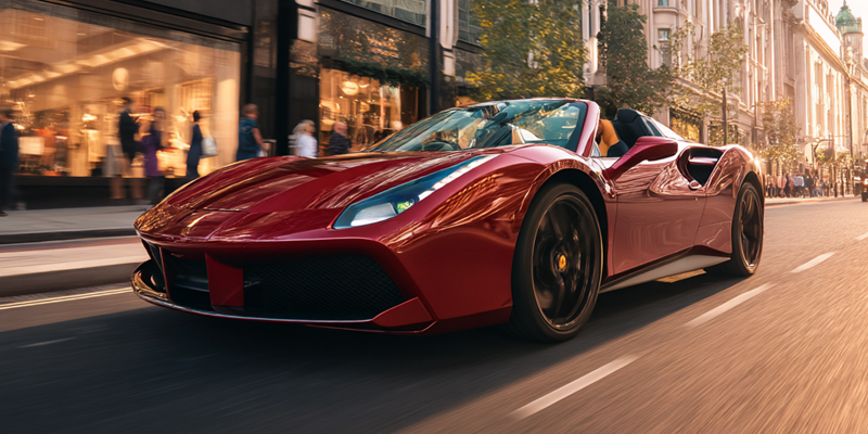 Grey Huracan Cabriolet