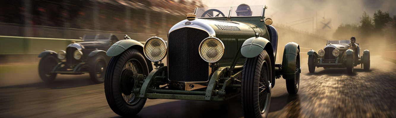 Bentley 3 litre at Le Mans