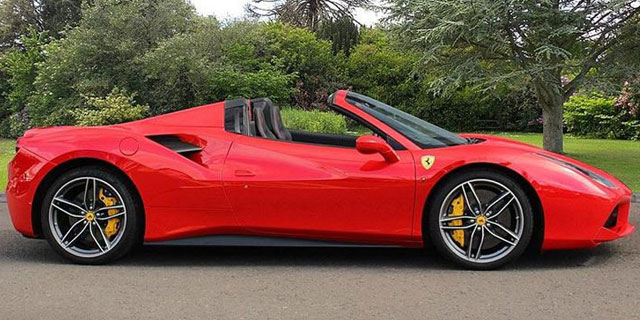 Ferrari 488 Car Hire