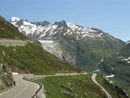 Furka Pass: Swiss Alps